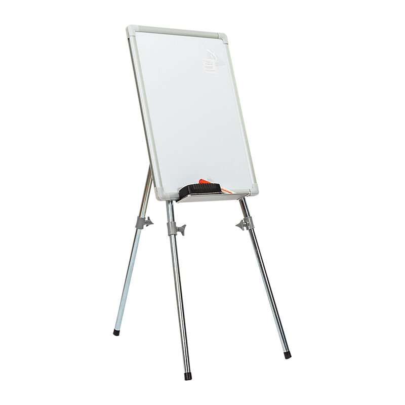 İnter 70x100 Alüminyum Çerçeve Laminant Yüzeyli Teleskopik Ayaklı Beyaz Yazı Tahtası