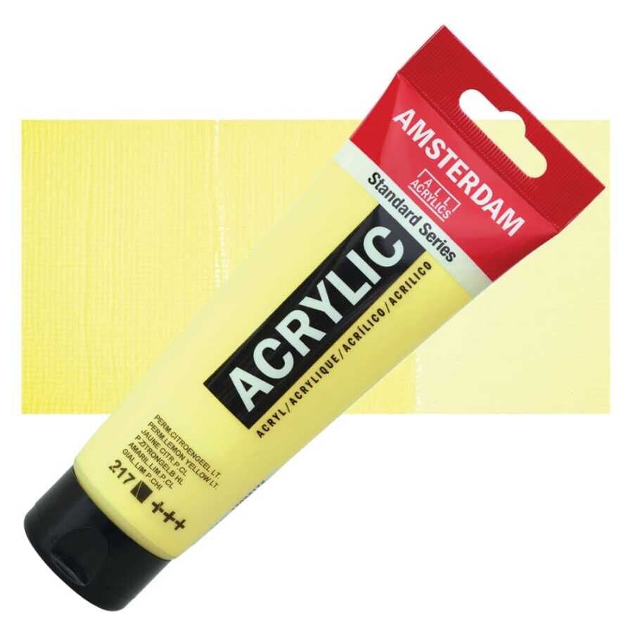 Amsterdam Akrilik Boya 120  Ml Permanent Lemon Yellow
