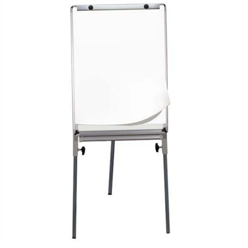 İnter 70x100 Alüminyum Çerçeve Laminant Yüzeyli Teleskopik Ayaklı Flip Chartlı Beyaz Yazı Tahtası