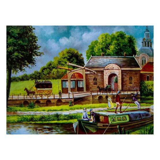 Güven Art St Petersburg Desenli Tuval 30x40 Cm By The River 141761