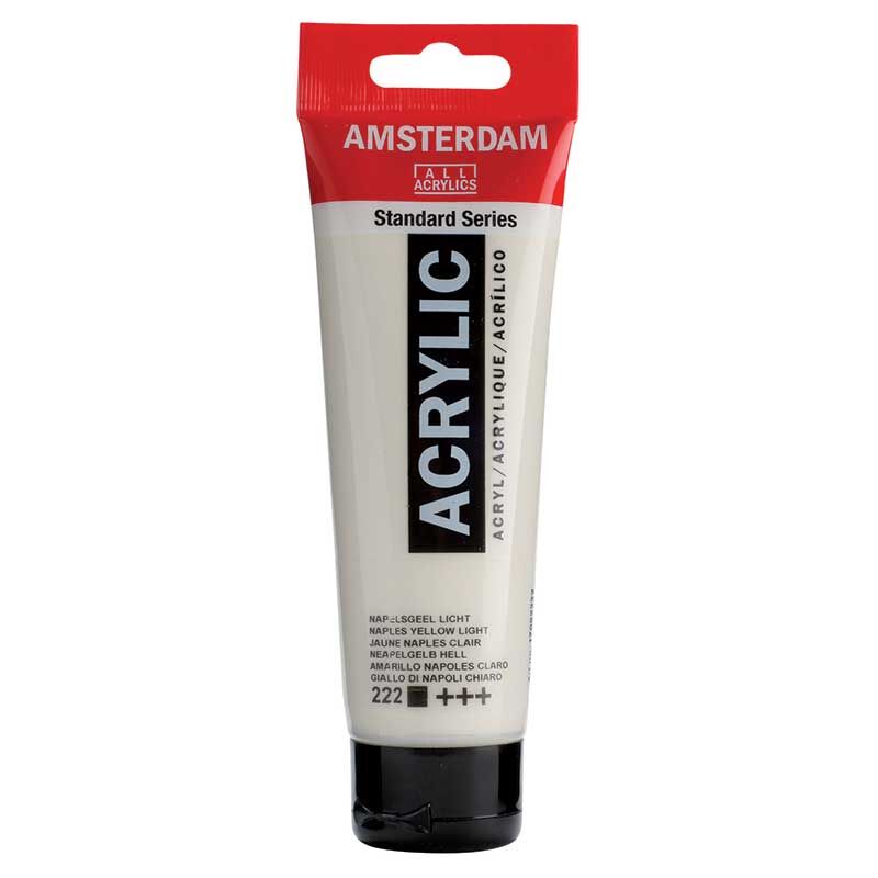 Amsterdam Standart Akrilik 120 Ml Naples Yellow Light