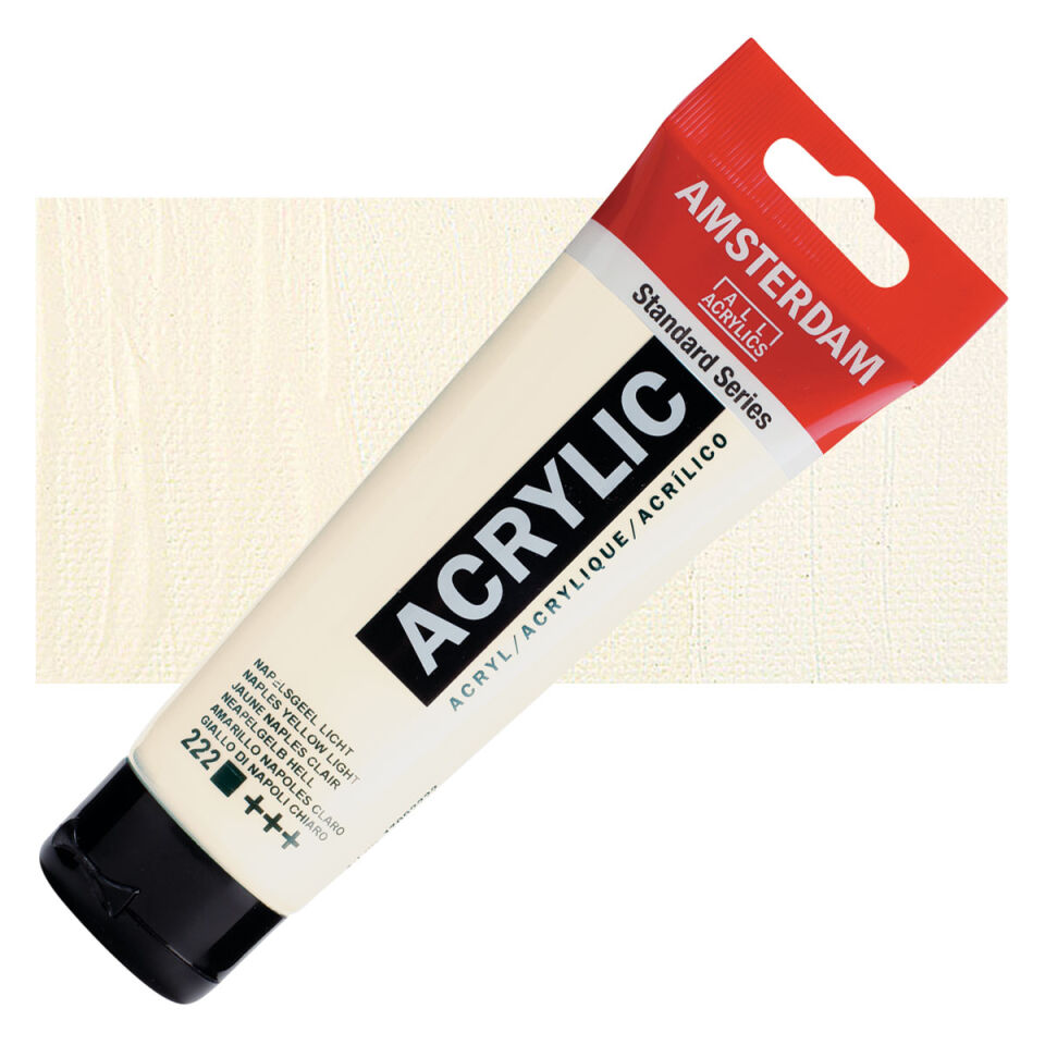 Amsterdam Standart Akrilik 120 Ml Naples Yellow Light