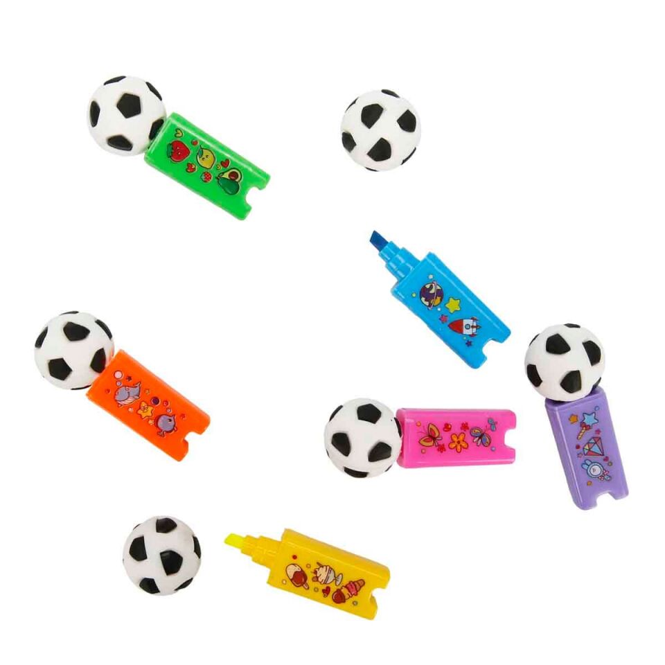 Taros Unick Color Footbol 6 Lı Fosforlu Kalem