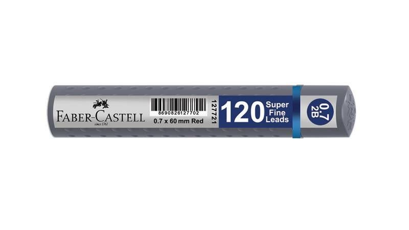 Faber-Castell Grip Min 0.7 2B 60mm 120 Li Gri