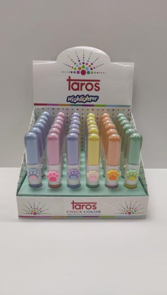 Taros Unick Color Pati Elips Fosforlu Kalem