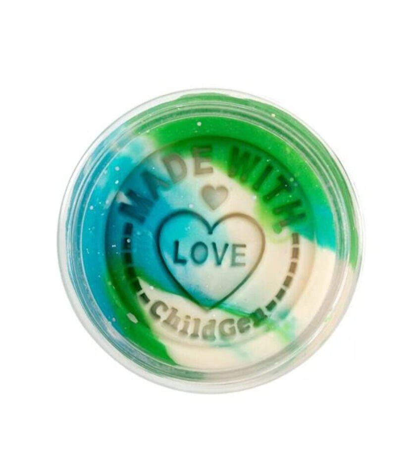 Gen Oyuncak Kavanoz Hamur 125 Gr Mermer Desenli Işıltılı Dünya