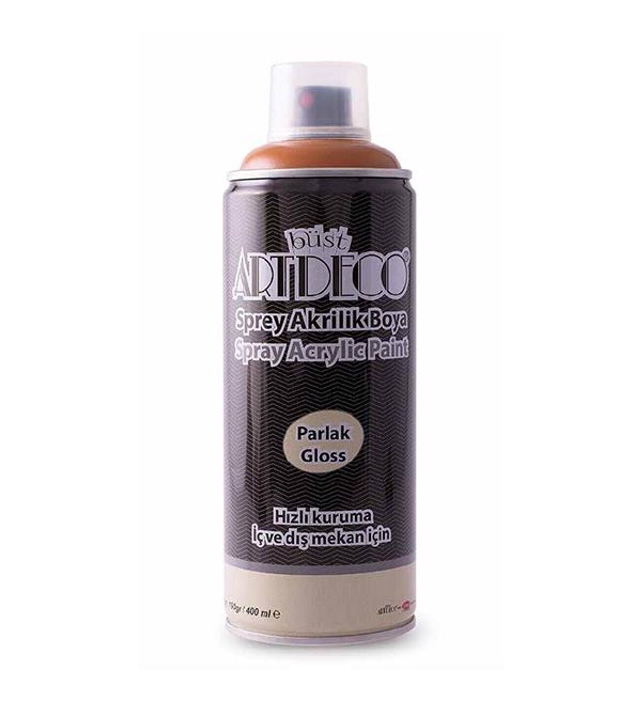 Artdeco Akrilik Sprey Boya 400 Ml Açık Kahve 630