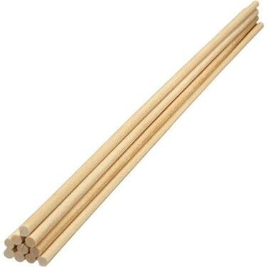 Emin İş Eğitimi Naturel İnce Ahşap Çubuk