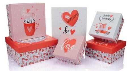 Gıpta Valentines Day Carıtas Kare Kutu No 2