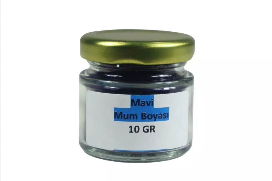Kmy Mavi Toz Mum Boyası 10 Gr