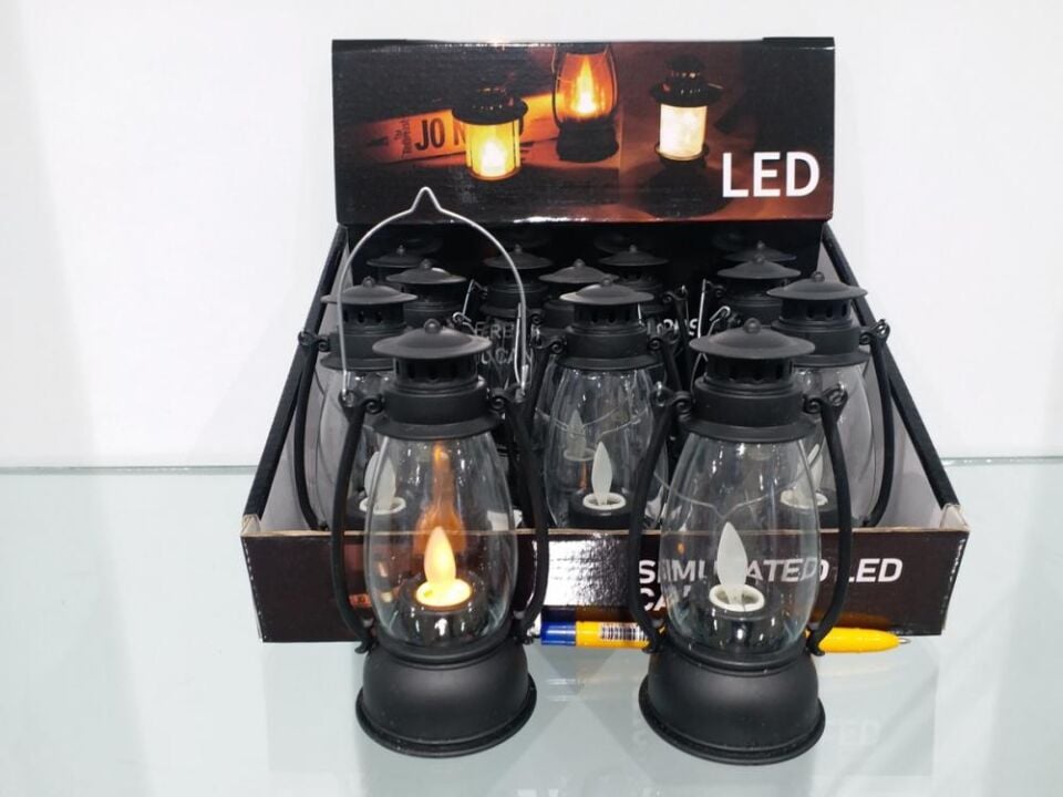 Espa Qrk-Bıb-0382 Işıklı Hediyelik Ledli Gaz Lambası