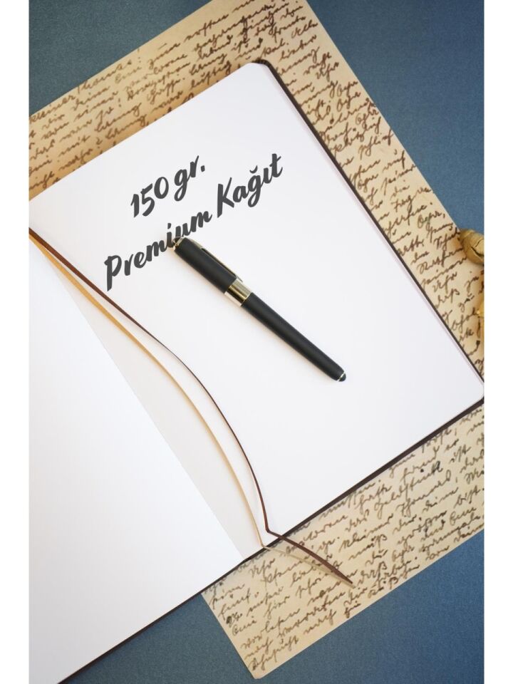 Victorias Journals Şeref Düğün Defteri Vintage Old Book 20x28 Cm 150 Gr 192 Sayfa Kutulu Siyah