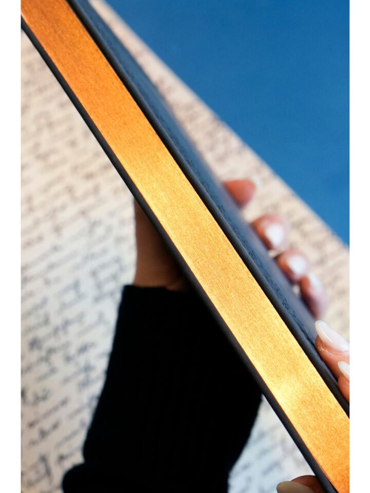 Victorias Journals Şeref Düğün Defteri Vintage Old Book 20x28 Cm 150 Gr 192 Sayfa Kutulu Siyah