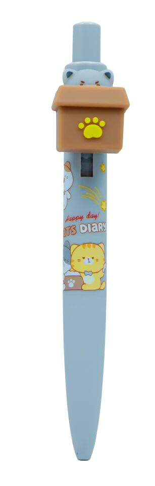 Taros Unick Color Jel Kalem Kulubeli Kedi