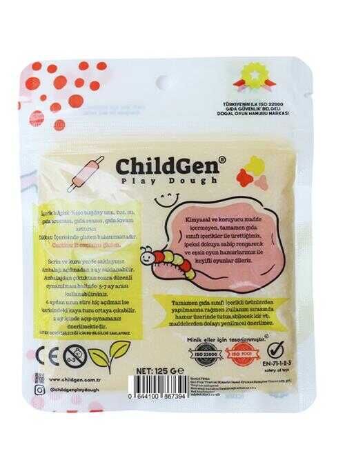 Gen Oyuncak Poşet Hamur 125 Gr Sarı