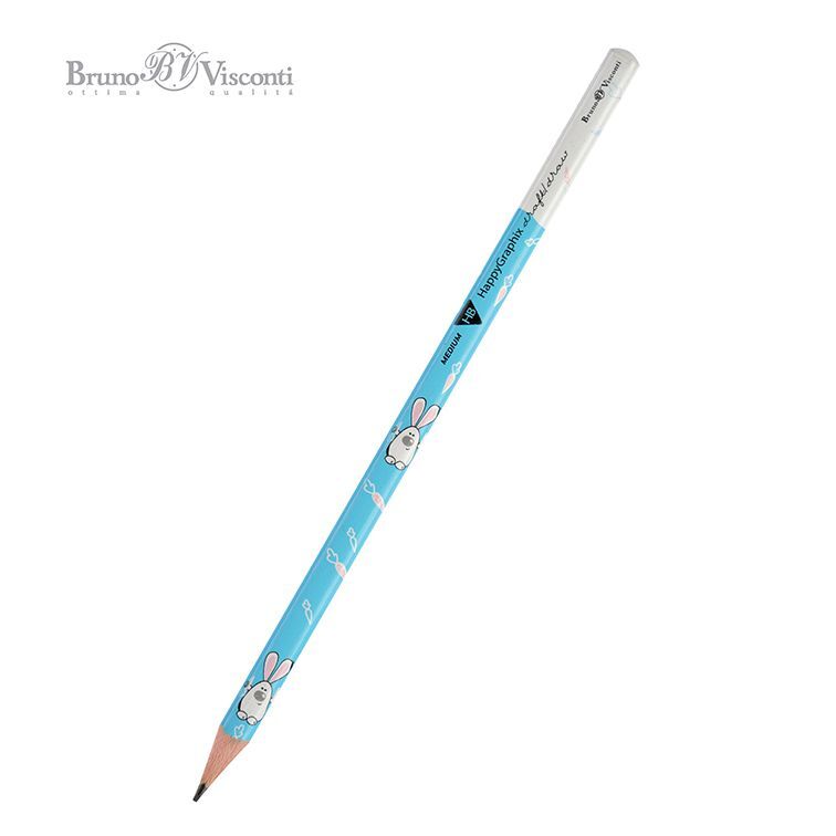 Bruno Visconti Kurşun Kalem Happygraphix Havuçlu Tavşan