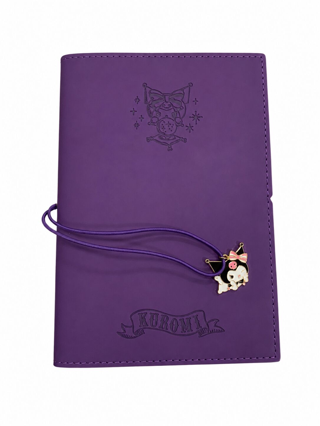 Viktorias Journals Kuromi Geçmeli Vegan Kapaklı Günlük 13x18 Cm 80 Gr 192 Sayfa Lastikli