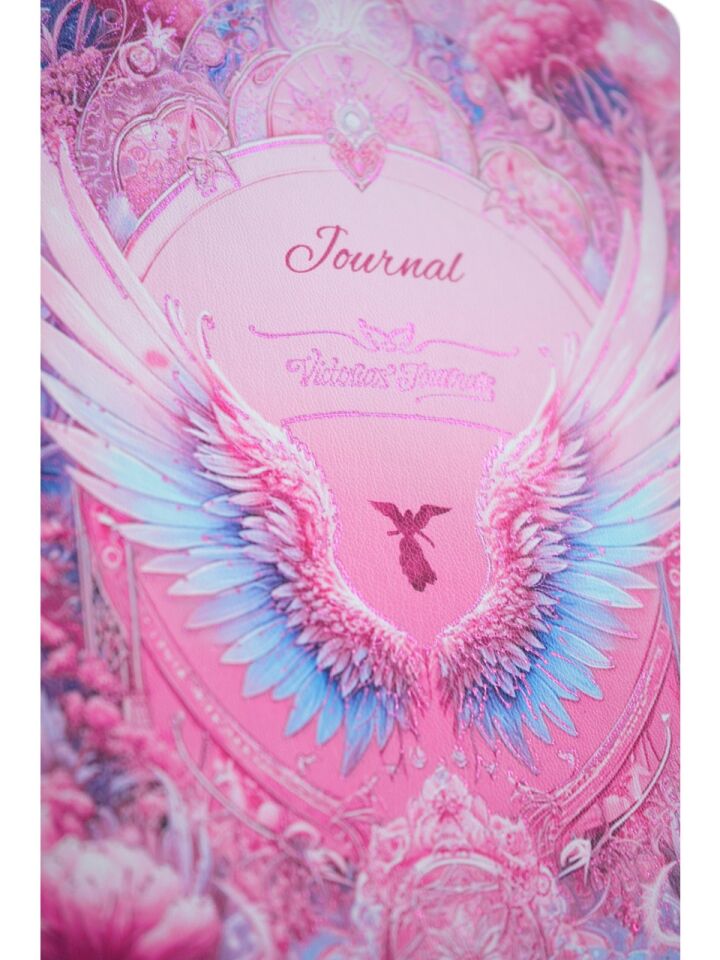 Victorias Journals Smyth Art Esnek Kapak Vegan Deri Defter A5 192 Sayfa 80 Gr Ivory Pembe