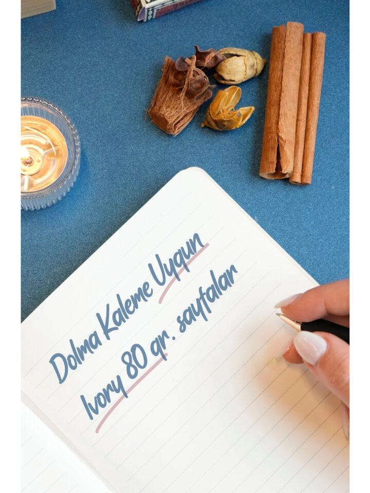 Victorias Journals Smyth Art Esnek Kapak Vegan Deri Defter A5 192 Sayfa 80 Gr Ivory Pembe