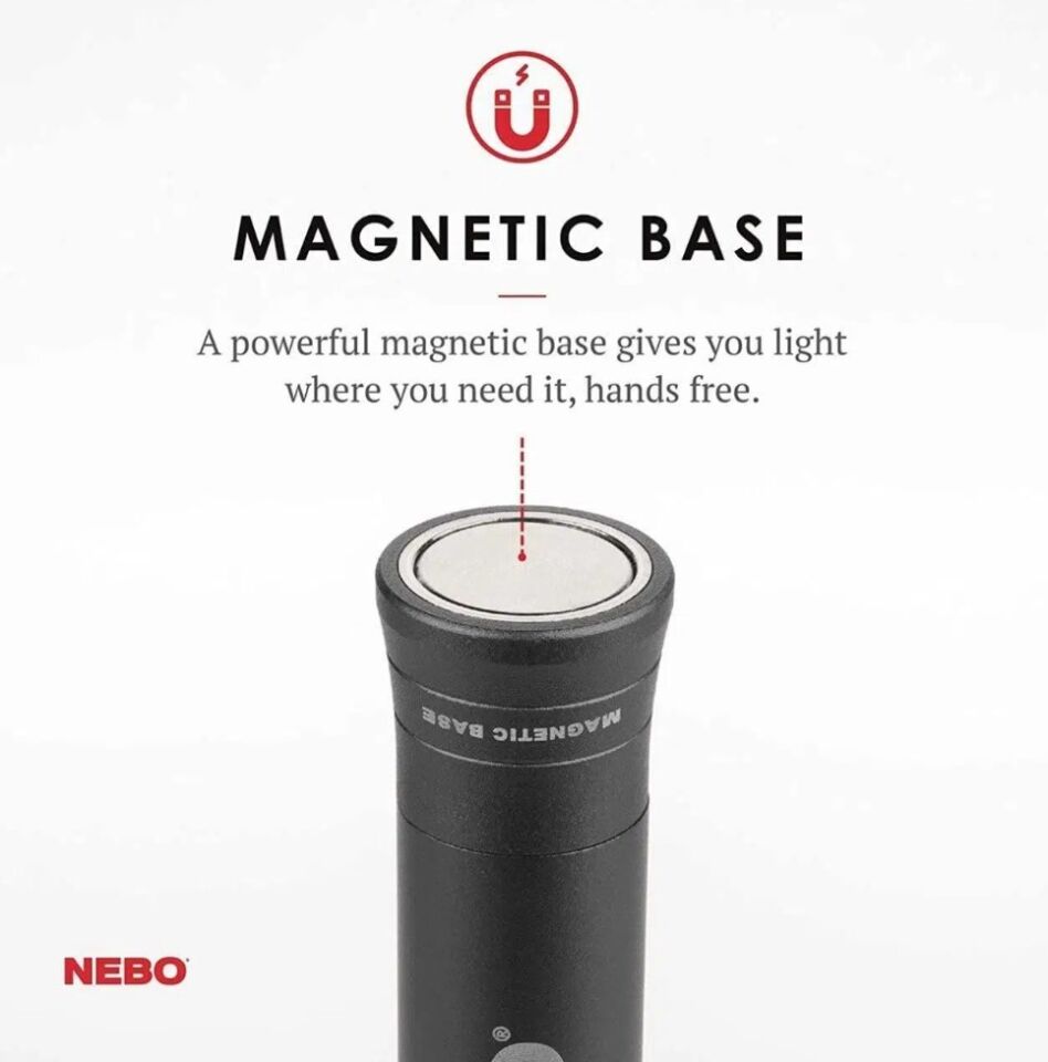 True Utility Nebo Big Larry Fener 500 Lumen Gri