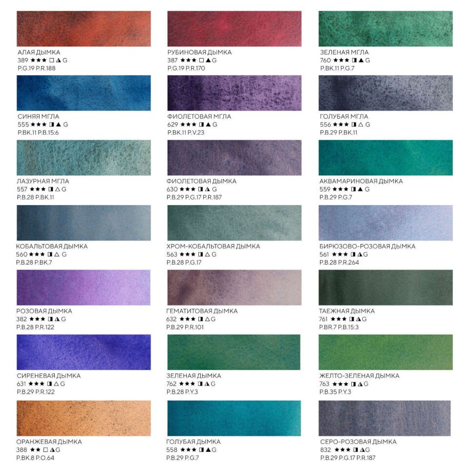 Güven Art St Petersburg White Night Sulu Boya  Granulation 21 Renk Metal Kutu 191202243