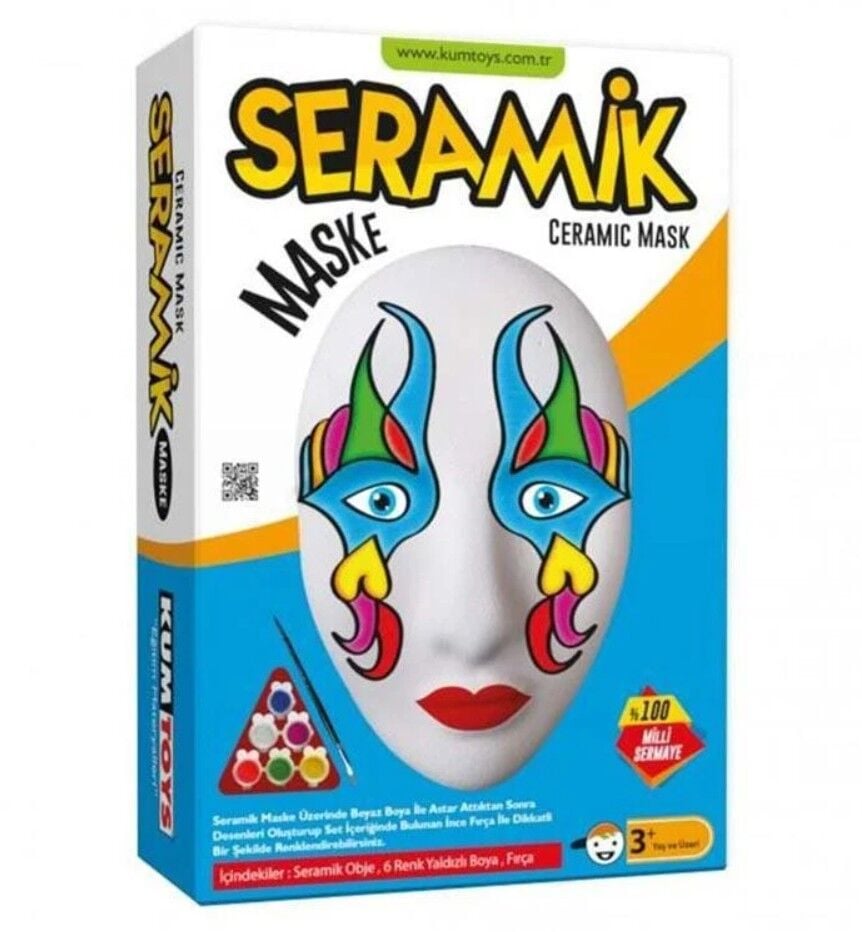 Kumtoys Seramik Maske