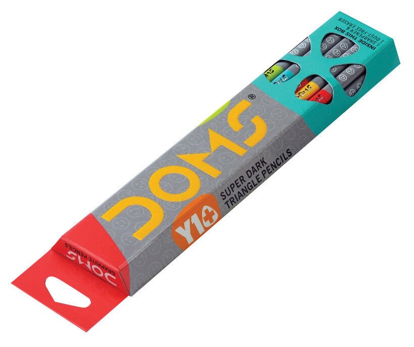 Doms Y1 Üçgen Kurşun Kalem 12 Li