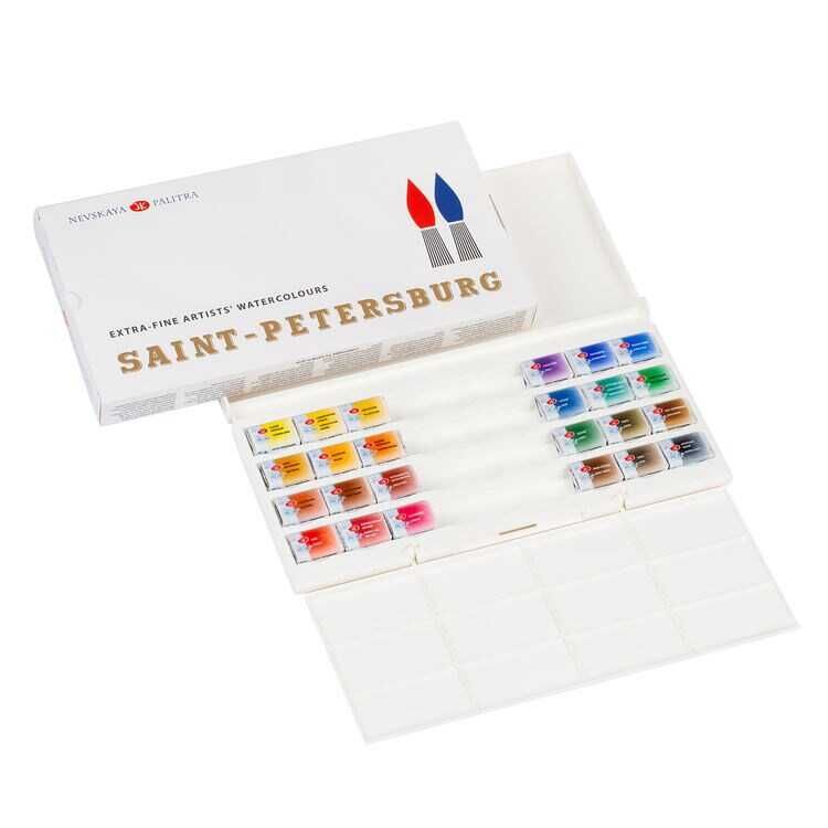 Güven Art St Petersburg White Night Sulu Boya 24 Renk 1942017