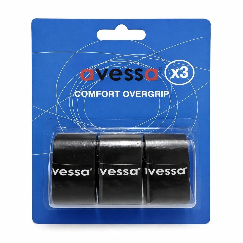 Avessa OG-70 Black Overgrip Siyah Renk 3 Lü