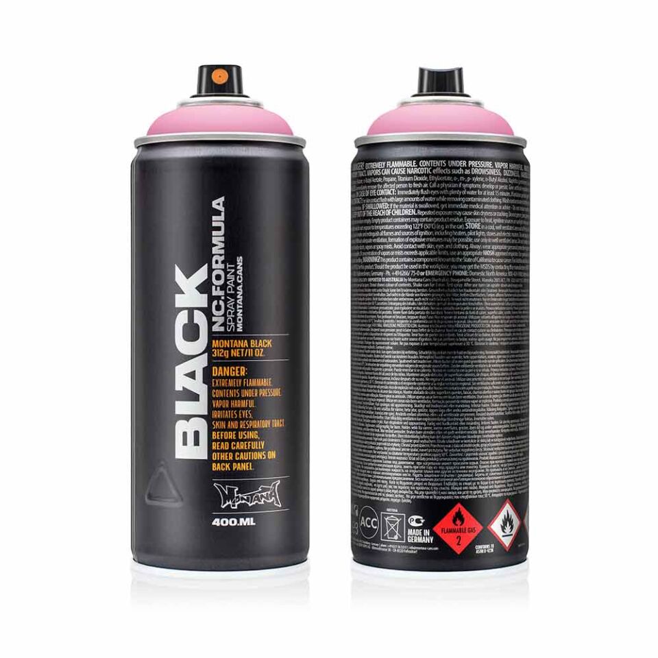 Montana Black Sprey Boya 400 Ml Pink Cadillac BLK3120