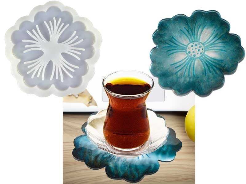 Kmy Katalina Çiçeği Epoksi Kalıbı Khe346