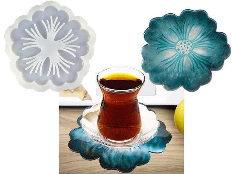 Kmy Katalina Çiçeği Epoksi Kalıbı Khe346