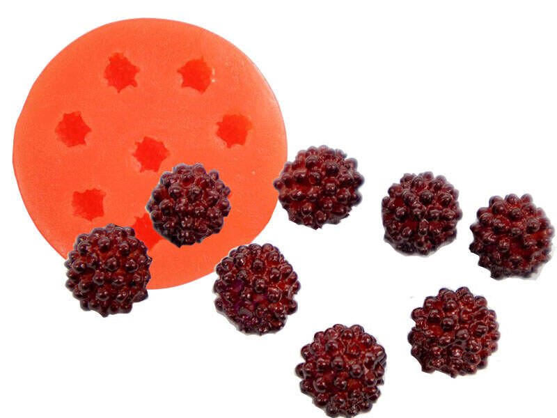 Kmy Ahududu Silikon Mum Kalıbı Khm69