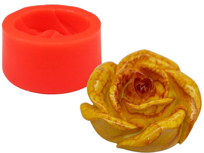 Kmy Gül Silikon Mum Kalıbı Khm92