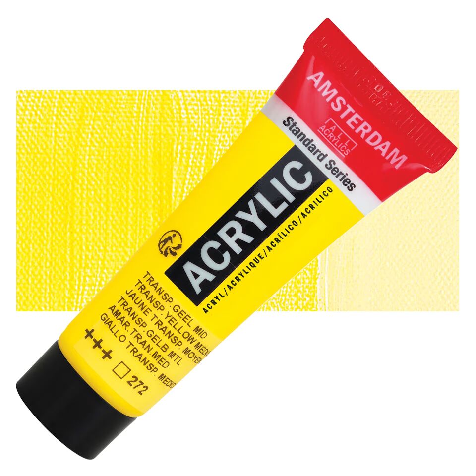 Amsterdam Standart Akrilik 120 Ml Transparent Yellow Medium