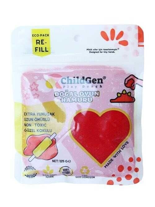 Gen Oyuncak Poşet Hamur 125 Gr Kırmızı