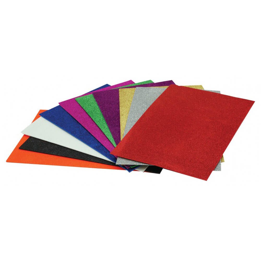 Lino Simli Yapışkanlı Eva 20x30 Cm 10 Renk