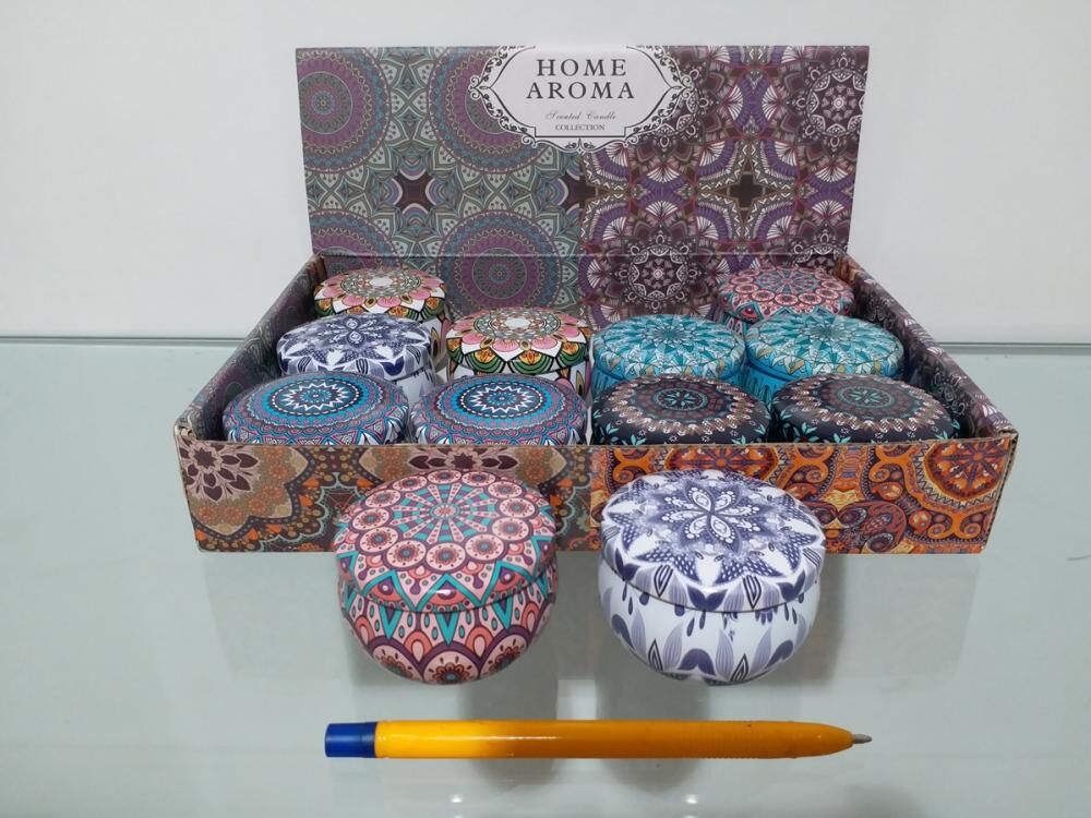 Espa Xam-0003 Dekoratif Teneke Mum