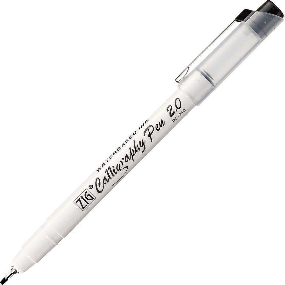 Zig Kaligrafi Kalemi 2.0 Mm Pc-210 Siyah