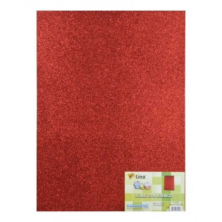 Lino Simli Eva Kırmızı 50x70