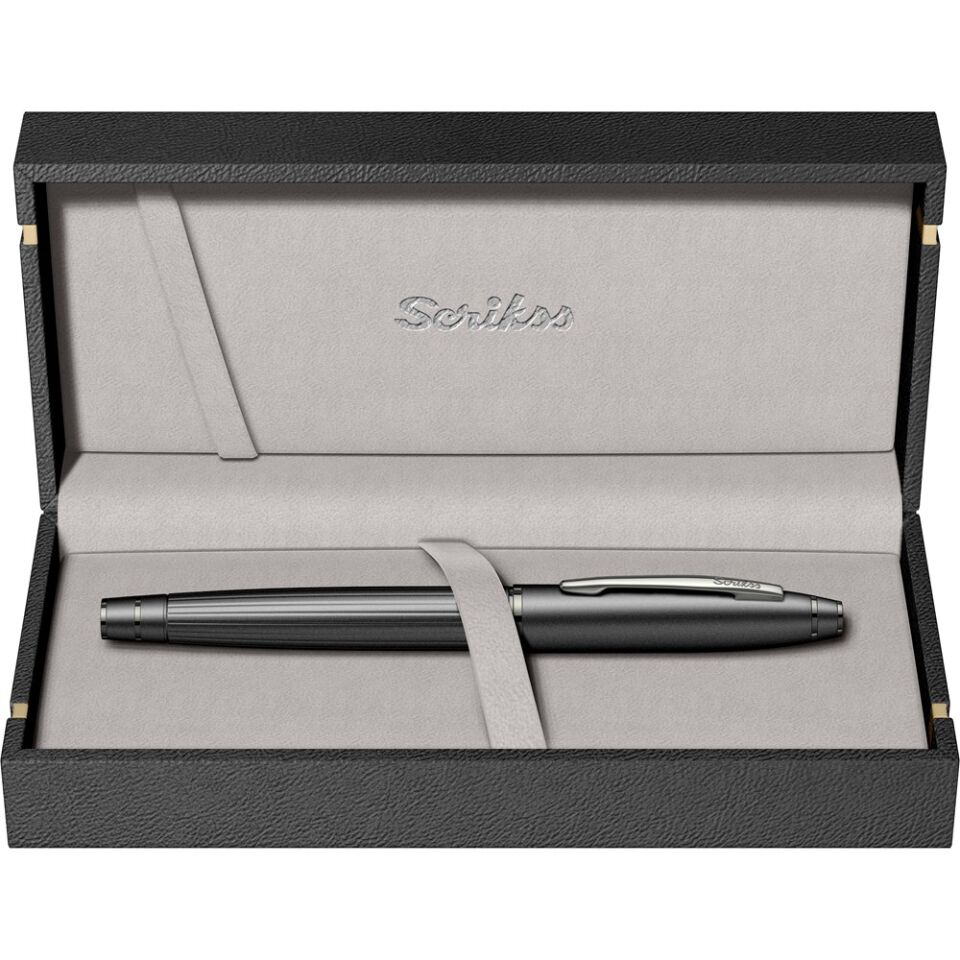 Scrikss Noble 350 Dolmakalem Mat Siyah M Uç