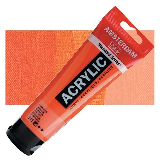 Amsterdam Standart Akrilik 120 Ml Vermilion