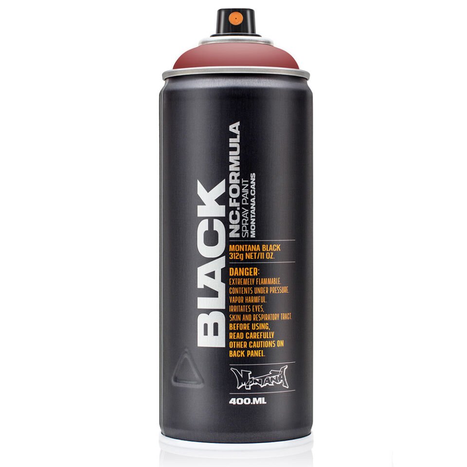 Montana Black Sprey Boya 400 Ml Rust BLK8080
