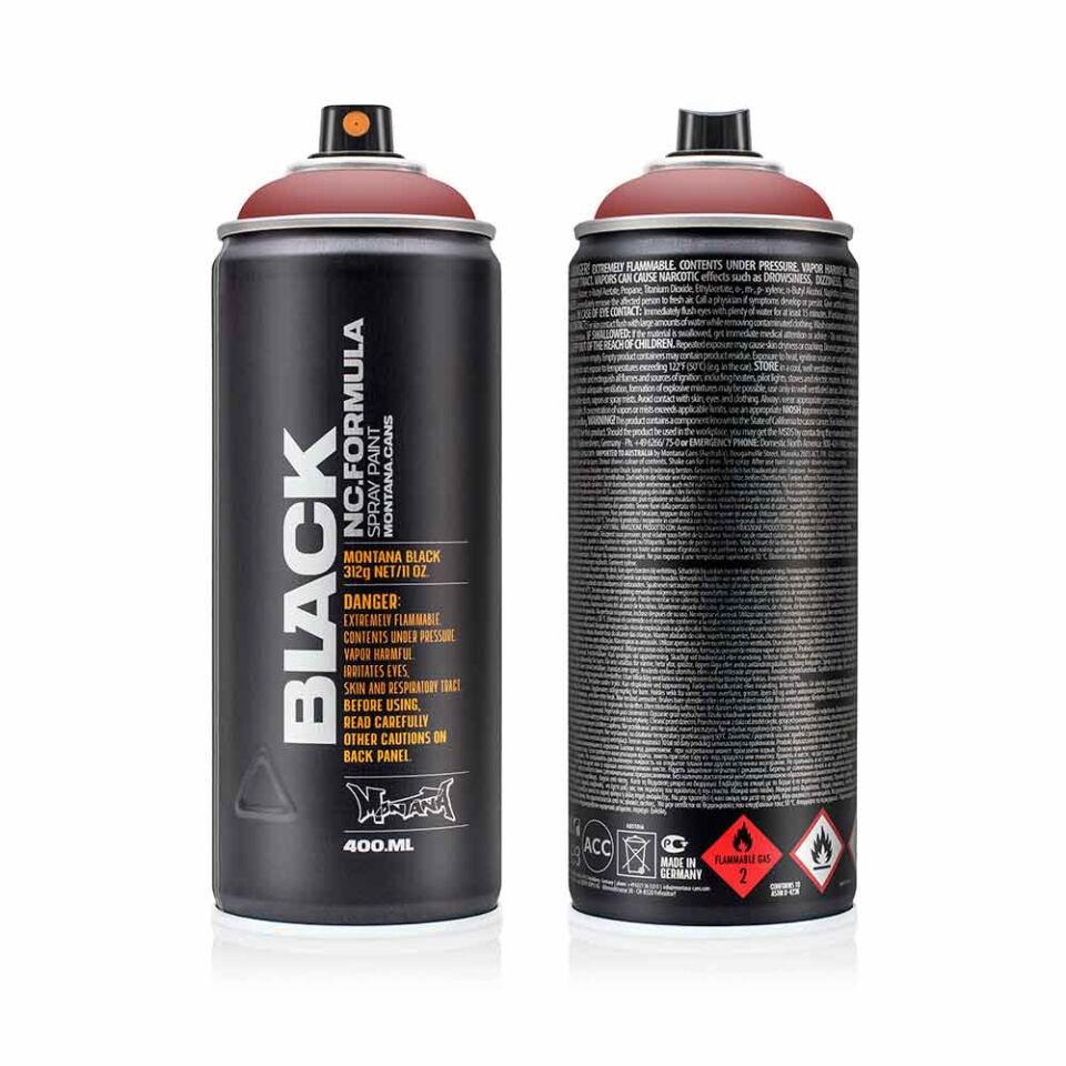 Montana Black Sprey Boya 400 Ml Rust BLK8080
