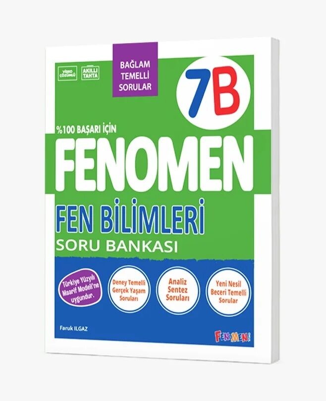 Fenomen 7 Fen Bilimleri B Soru Bankası