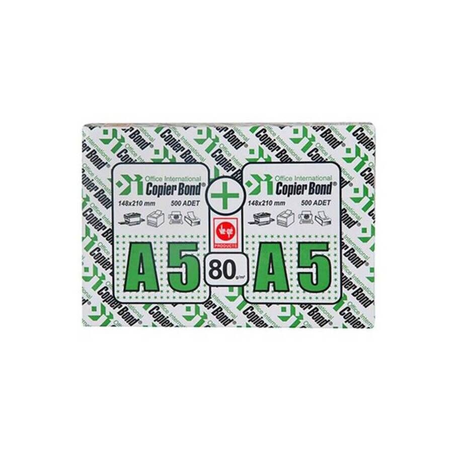 Vege Copier Bond Fotokopi Kağıdı A5 80 Gr 500 Lü 2 Li Paket