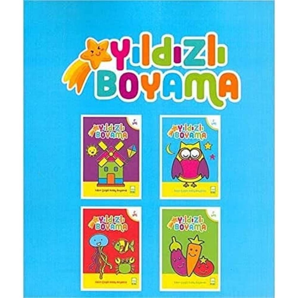 Ema Kitap Yıldızlı Boyama