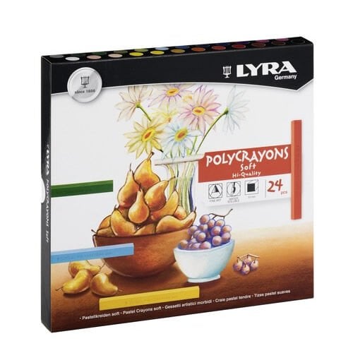 Lyra Polycrayons Toz Pastel 24 Lü Kutu