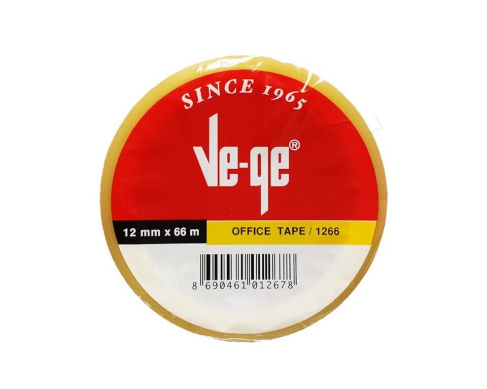 Vege Selefon Bant Eto Sarı Şeritli 12x66