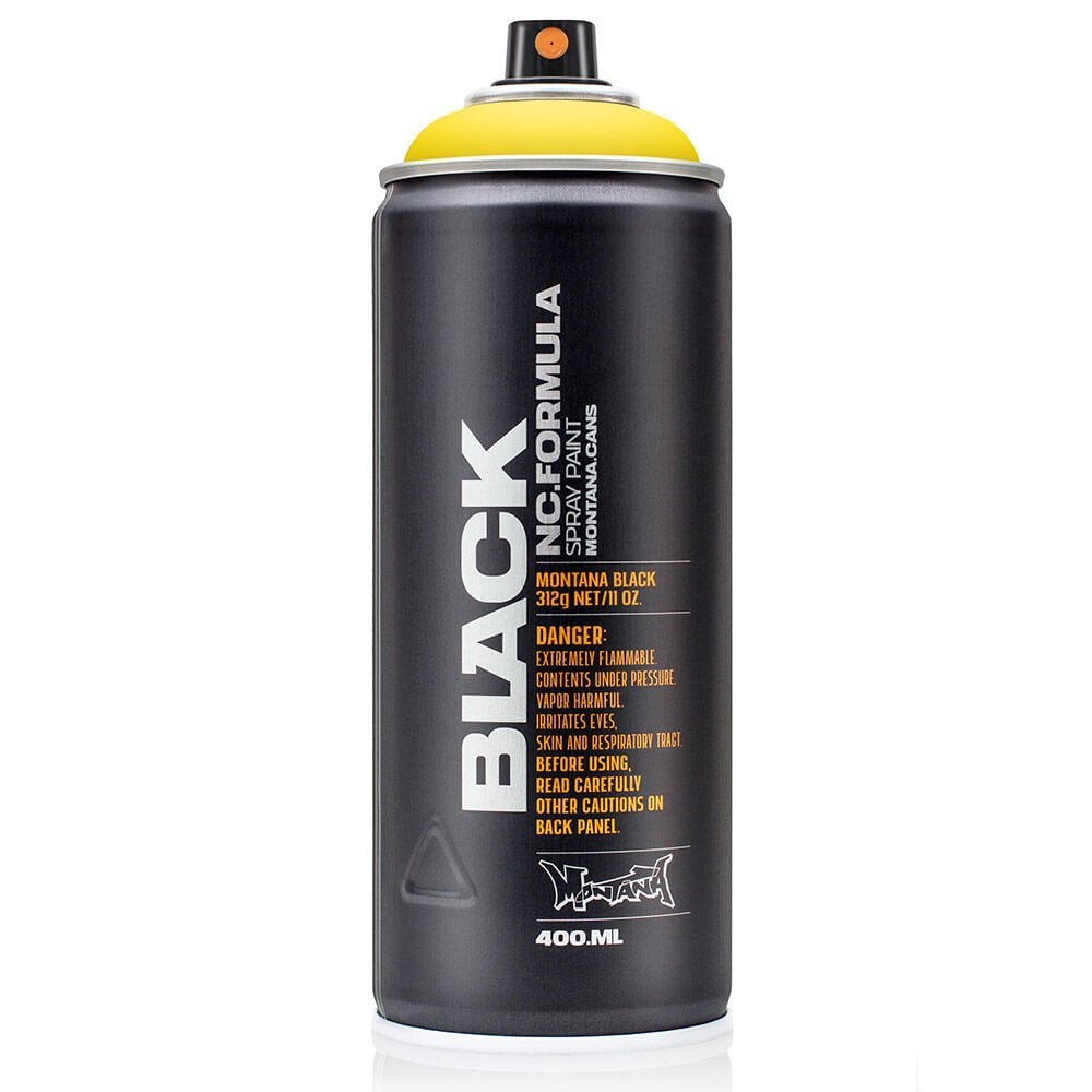 Montana Black Sprey Boya 400 Ml Power Yellow BLKP1000
